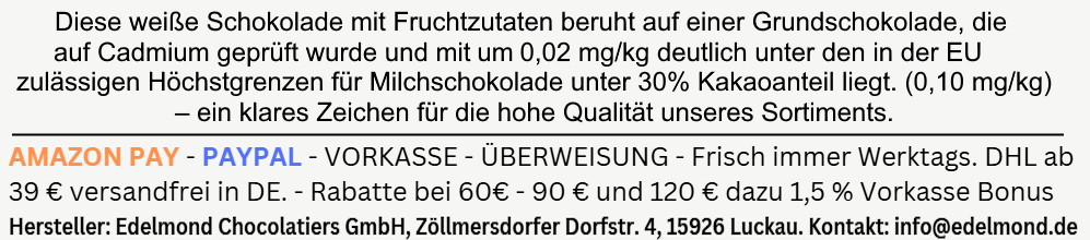 Aus "Klassischer Weißer" mit geringem Cadmiumgehalt (Link):