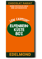 Elfenbeinküste 80% Kakao. Robust ohne Raffinadezucker