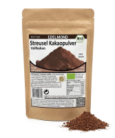 Streusel Kakaopulver. Herzhafte Bio-Kakaok&ouml;rnchen 200 g.