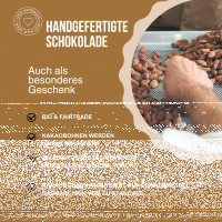Gefüllte Haselnuss - Nougat Tafel, Bio & Fair