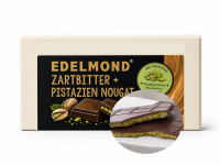 Gefüllte Pistaziennougat Bio Zartbitterschokolade