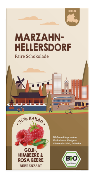 Marzahn-Hellersdorf Ostberlin Schokolade Bio