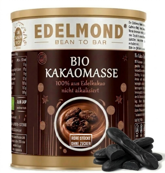 Kakaomasse aus Bio‑Edelkakao - Naturbelassen