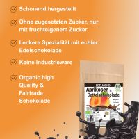 Aprikosen in Dattelkakao Roh Bio 150g