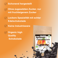 Aprikosen in Dattelkakao Roh Bio 150g