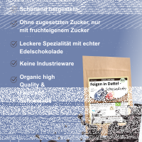 Feigen in Dattel-Roh-Schokolade, Bio &amp; Fair