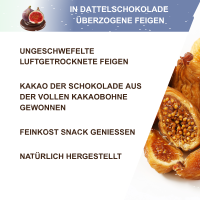 Feigen in Dattel-Roh-Schokolade, Bio &amp; Fair