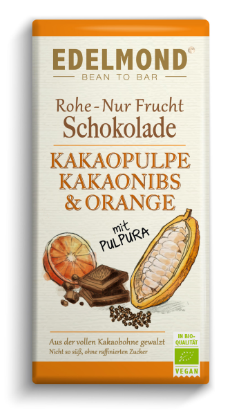 Nibs Orange Pulpura Nur Frucht Schokolade