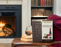 Bio Cabernet Sauvignon Rotwein Schokolade –  fest in Kakao