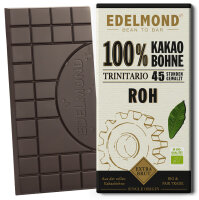 Rohe 100% Bitter Schokolade, Bio Fairtrade