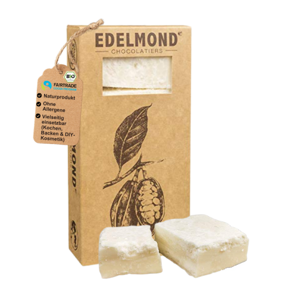 Sheabutter & Kakaobutter Bio Mix. Reines Pflanzenfett (200g)