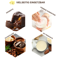 Sheabutter & Kakaobutter Bio Mix. Reines Pflanzenfett...