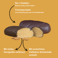 Honig-Marzipanbrot in Kakao 180g Bio