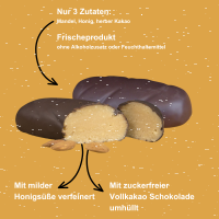 Honig-Marzipanbrot in Kakao 180g Bio