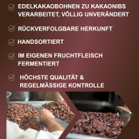 Unfermentierte Rohkost Kakaonibs - 450 g