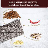 Chili Zartbitterschokolade Mild und Scharf, Bio Set