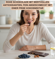 100 Geröstete Bio Schokolade. Theobroma Top Röstprofil