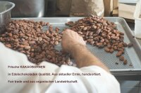 100% Tafel gerösteter purer Edelkakao. Bio & Fair