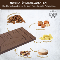 Nuss-Krokant Milchschokolade, Bio & Fair