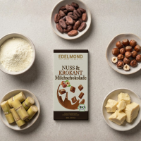 Nuss-Krokant Milchschokolade, Bio & Fair