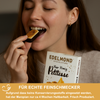 Honig-Marzipan gefl&auml;mmt mit Kakaofu&szlig;, Bio