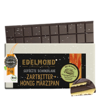 Gefüllte Honig-Marzipan-Tafel, Bio & Fair Cacao