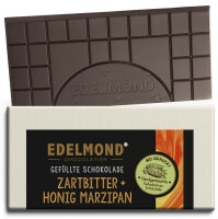 Gef&uuml;llte Honig-Marzipan-Tafel, Bio &amp; Fair Cacao