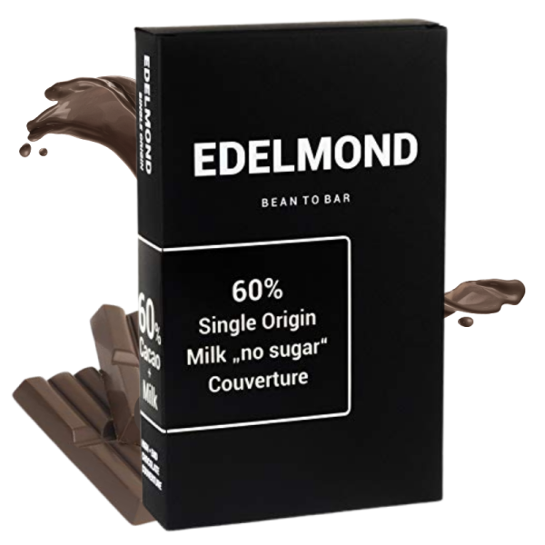 Edel-Kuvertüre: Nur Milch. Bio 60% Kakao 500g
