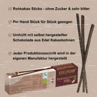 Rohe Schoko-Sticks 100% Kakao, Bio 90g