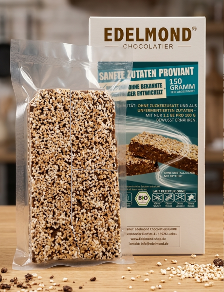 Bio Karottenkuchen-Art Riegel. Histaminbewusste Rezeptur ohne Nüsse 150 g