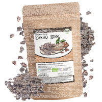 Fettreduzierte Kakao Nibs, Bio & Fair - 200g