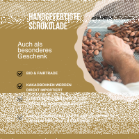 Ingwer-Kurkuma Roh Schokolade; Nur Frucht Bio & Fair