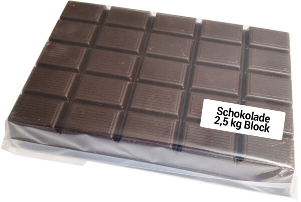 Rohe Zartbitter-Schokolade, Bio 2,5kg