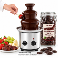 Schokobrunnen-Drops 96% Kakao Bio im Glas