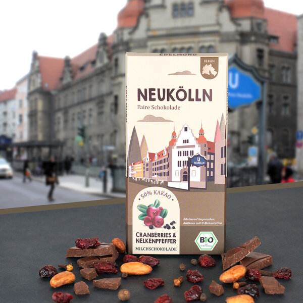 Neukölln Berlin Schokolade, Bio & Fair