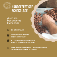 Milchschokolade mit Rohkostorange, Bio/Fair