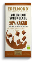 Vollmilchschokolade 50% seidiger Kakao Bio fairtrade