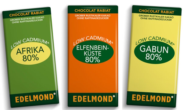 Edelmond 3 Afrika Rustikal – Trio Low Cadmium