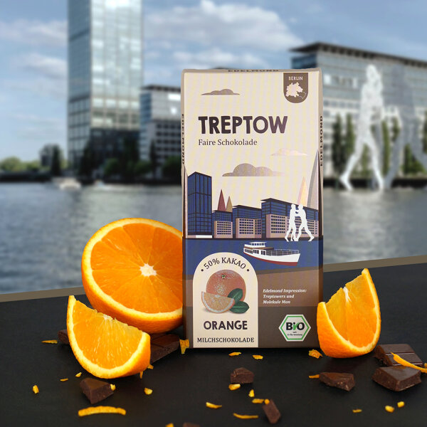 Treptow Souvenir: Bio Schokoladen Geschenk