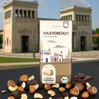Maxvorstadt Nibs, Cashew & Haselnuss Schokolade, Bio...