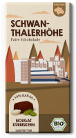 Schwantaler Höhe Nougat & Kürbiskern Schokolade,  Bio & Fair Trade