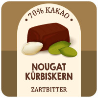Schwantaler H&ouml;he Nougat &amp; K&uuml;rbiskern Schokolade,  Bio &amp; Fair Trade