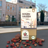 Bogenhausen Cranberry und Nelkenpfeffer Schokolade. Bio...