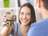Bogenhausen Cranberry und Nelkenpfeffer Schokolade. Bio & Fair Trade