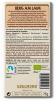 Berg am Laim Kardamom und Myrthe Schokolade. Bio & Fair trade