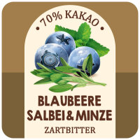 Ramersdorf/Perlach Blaubeere, Salbei, Minz Schokolade. Bio &amp; Fair trade