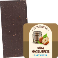 Hadern Rum-Nuss Fairtrade Schokolade Bio