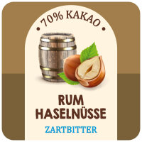 Hadern Rum-Nuss Fairtrade Schokolade Bio