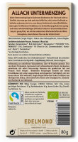 Allach Untermenzin Paranuss und Pistazie Schokolade. Bio & Fair trade