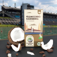 Feldmoching Hasenbergl Kokosnektar Edelschokolade. Bio &amp; Fair trade